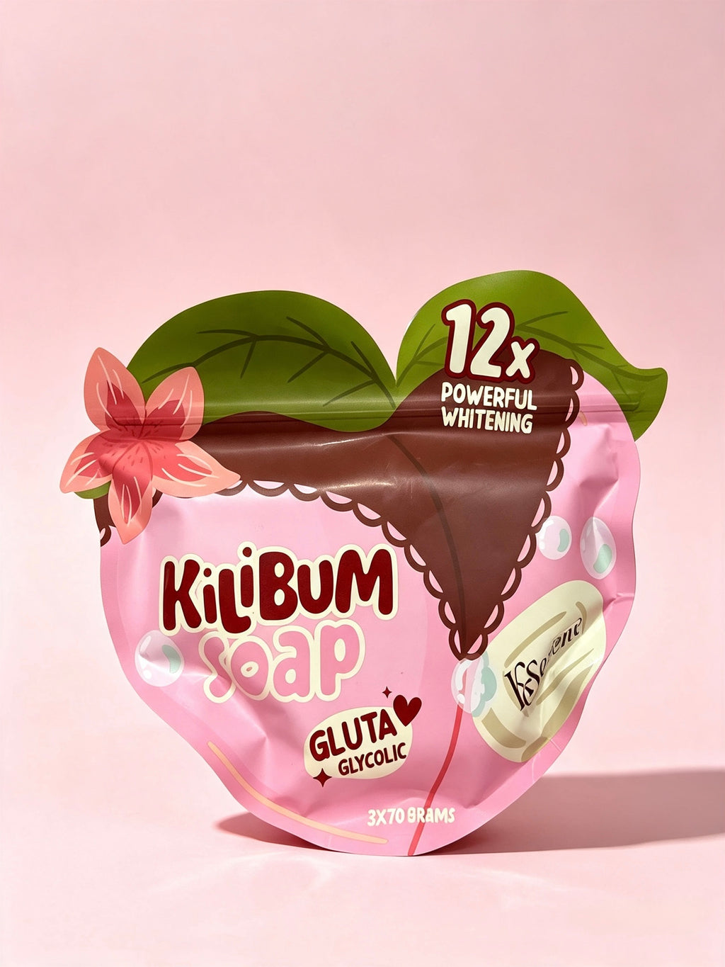 KSerene KiliBUM Gluta Glycolic Soap 3 x 70g