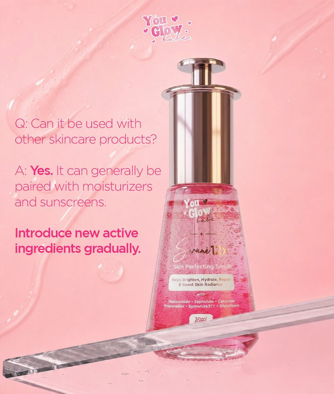 You Glow Babe Serum 12X Intense Glowing Booster