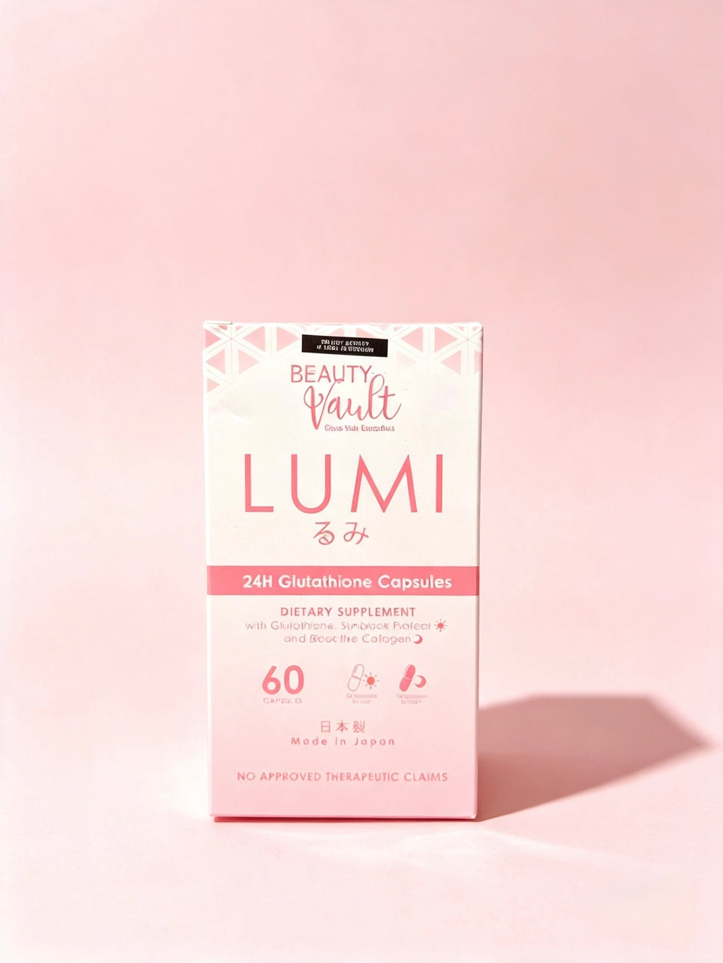 Beauty Vault Lumi 24H Glutathione 60 Capsules