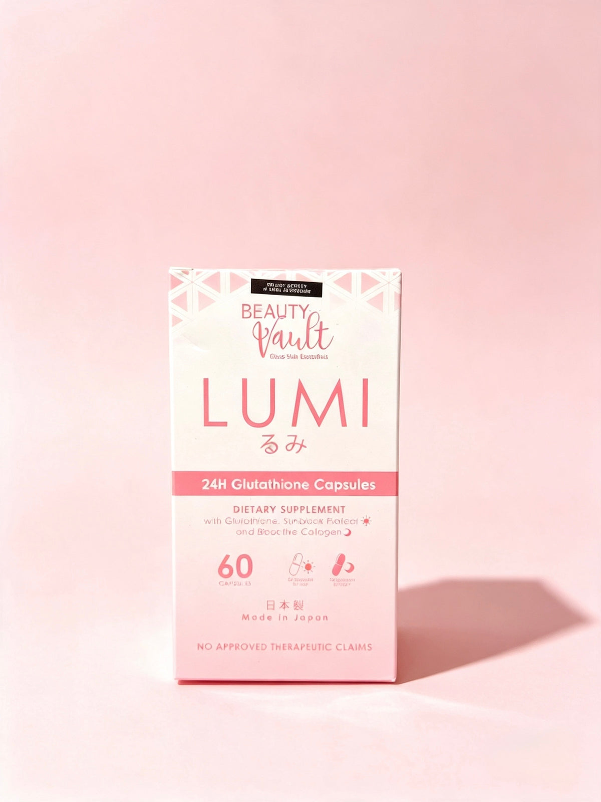 Beauty Vault Lumi 24H Glutathione 60 Capsules