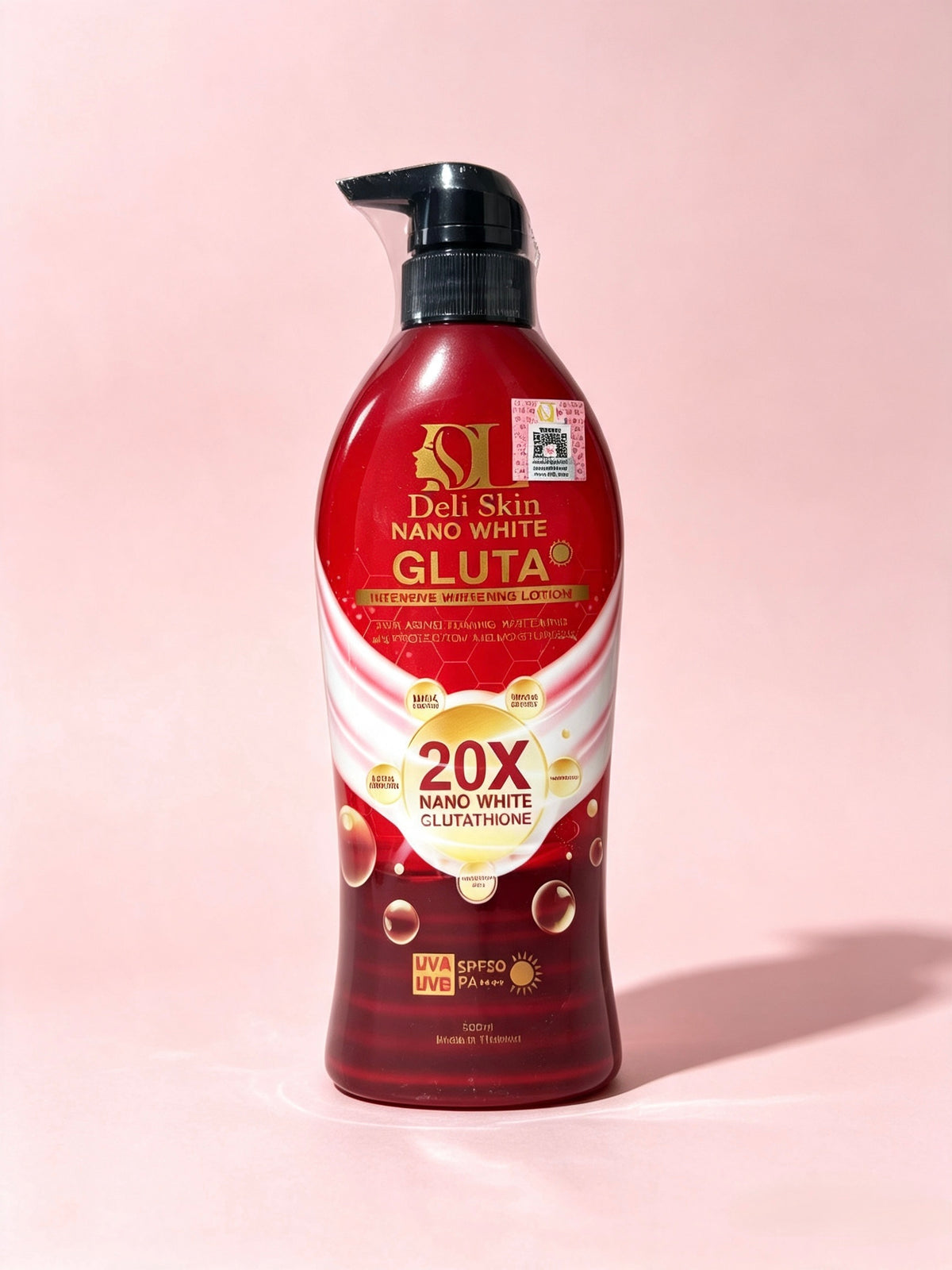 Deli Skin Nano White Gluta Intensive Whitening Lotion SPF50 PA++++ 500ml