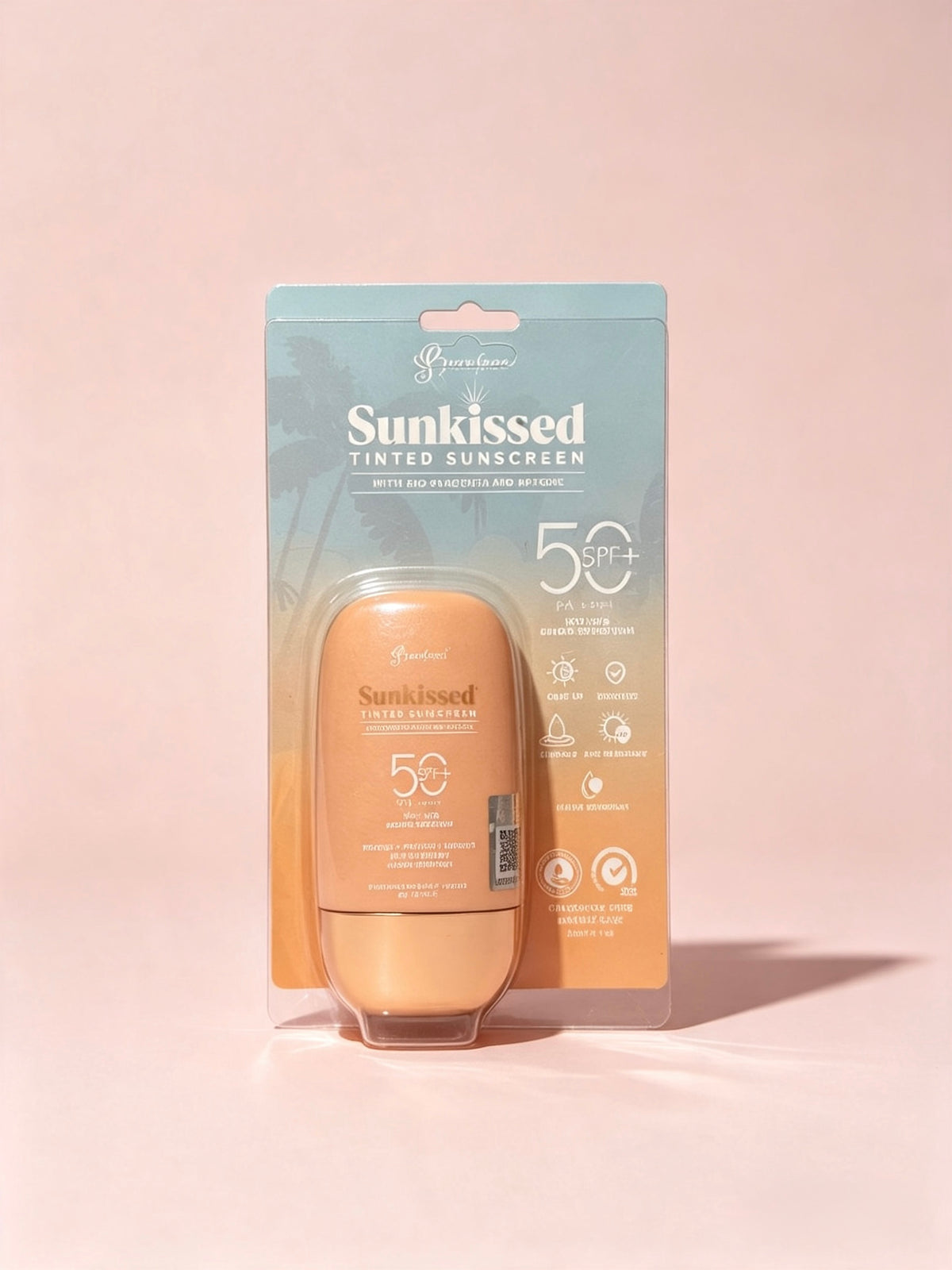 Barefaced Sunkissed Tinted Sunscreen SPF 50 PA ++++ 50g