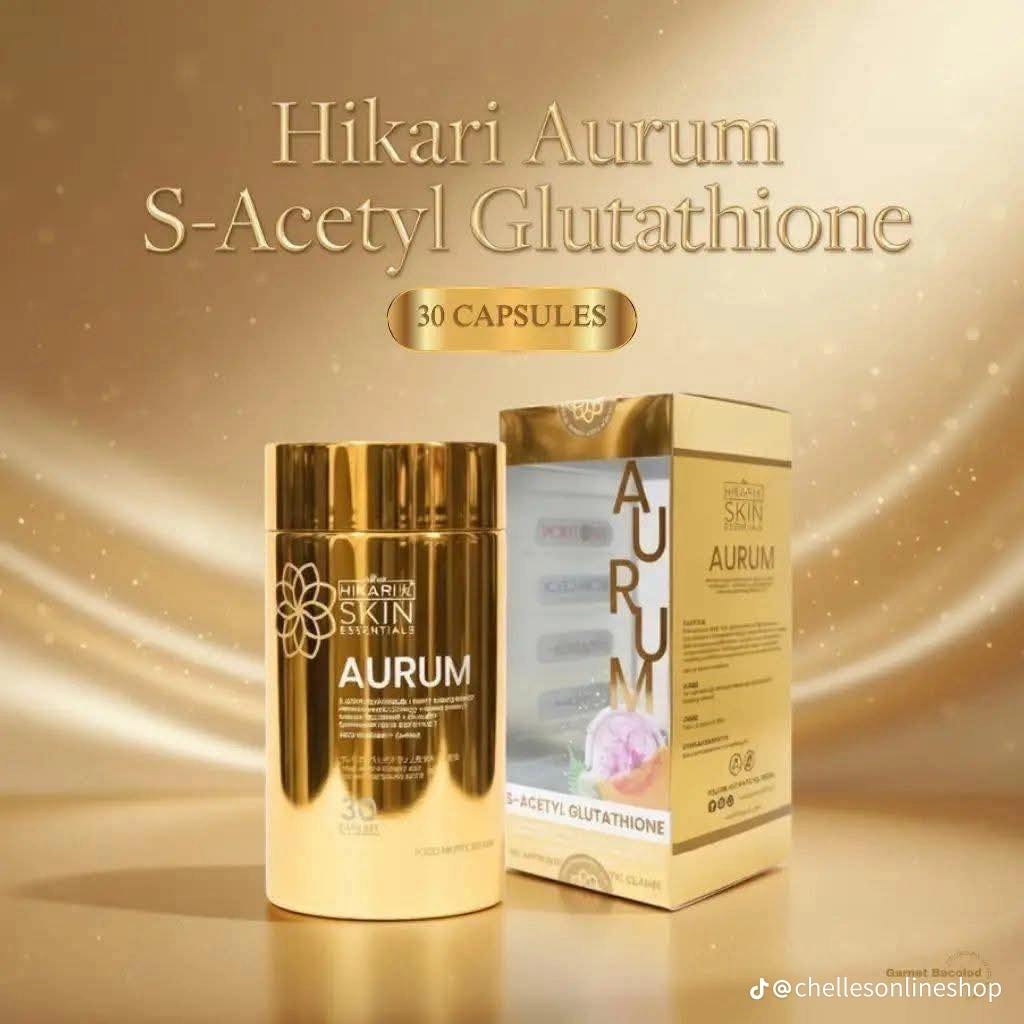 Beauty&U Hikari Skin Essentials Aurum S-Acetyl Glutathione
