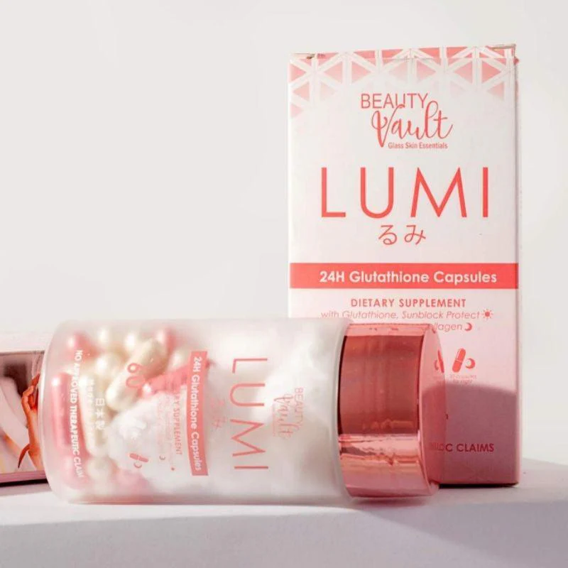 Beauty Vault Lumi 24H Glutathione 60 Capsules