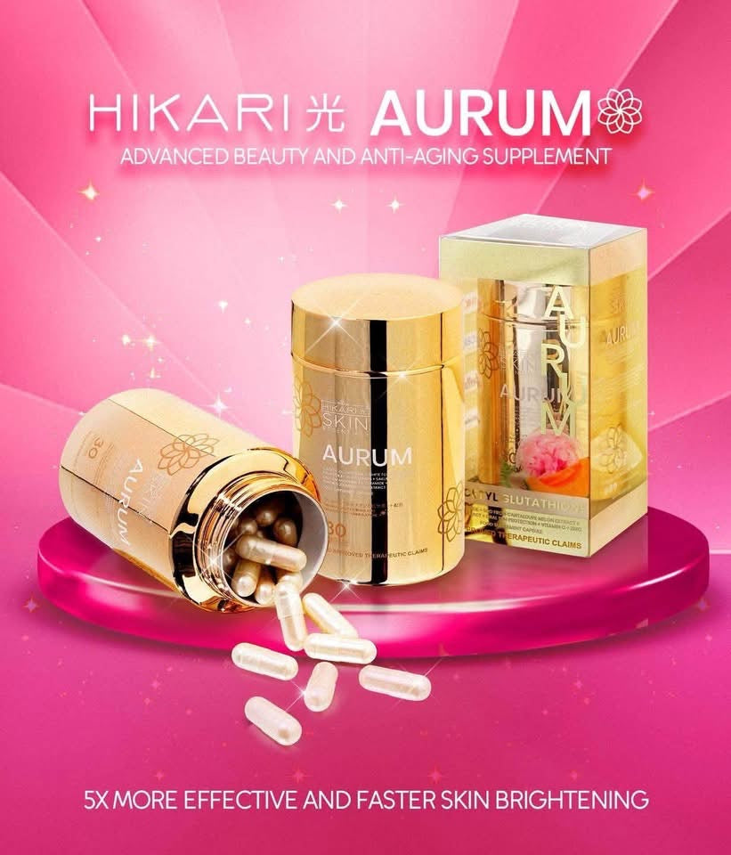 Beauty&U Hikari Skin Essentials Aurum S-Acetyl Glutathione
