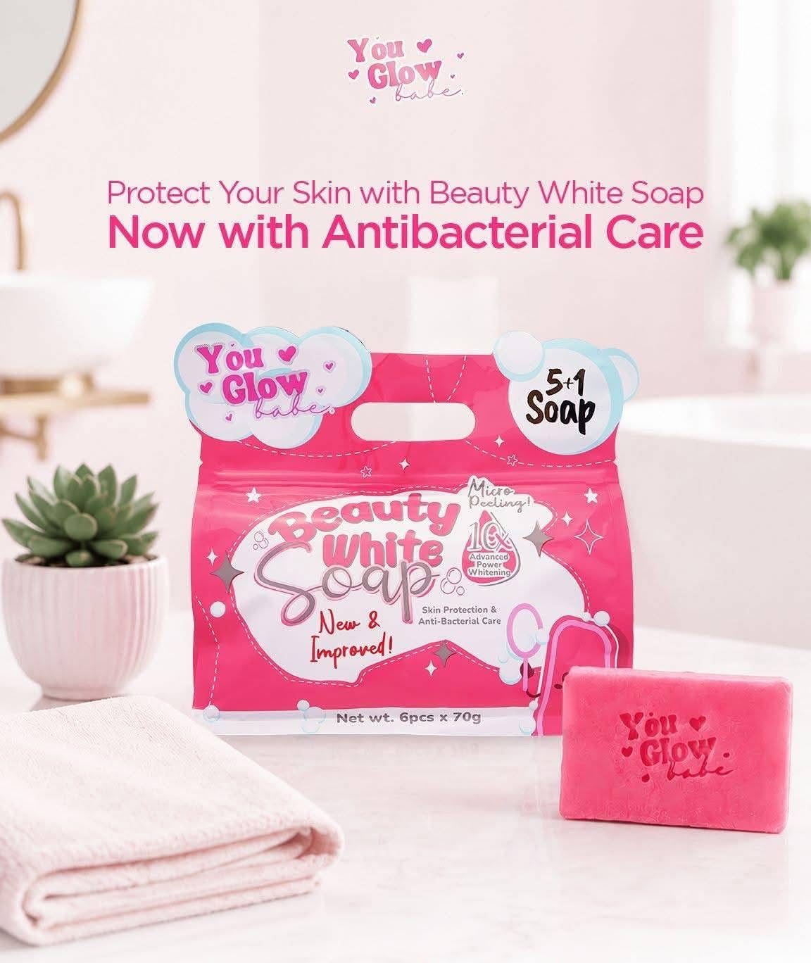 You Glow Babe Beauty White Soap (5+1 Soap)