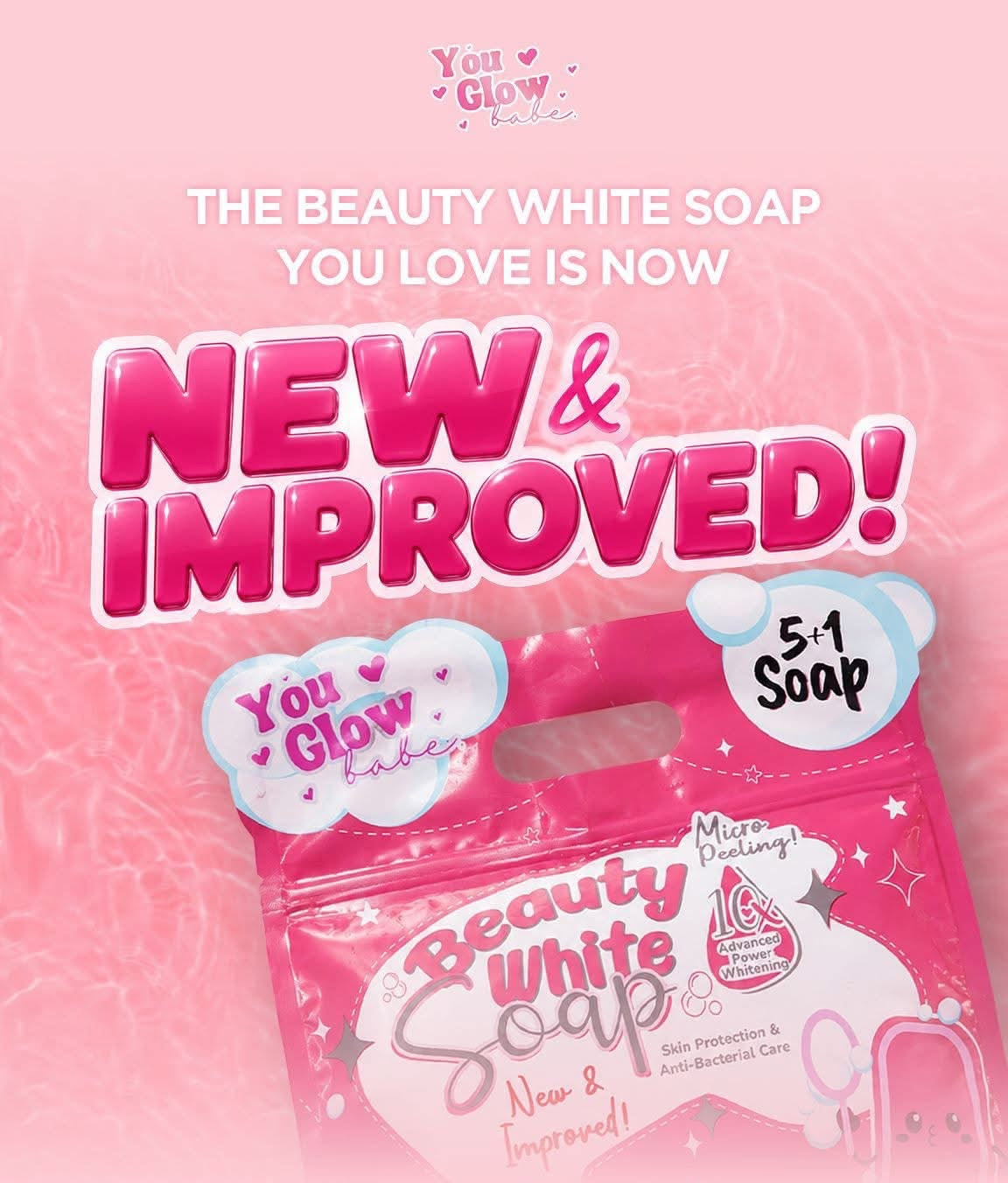 You Glow Babe Beauty White Soap (5+1 Soap)