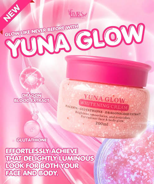 BMRS Yuna Glow Whitening Cream 200ml