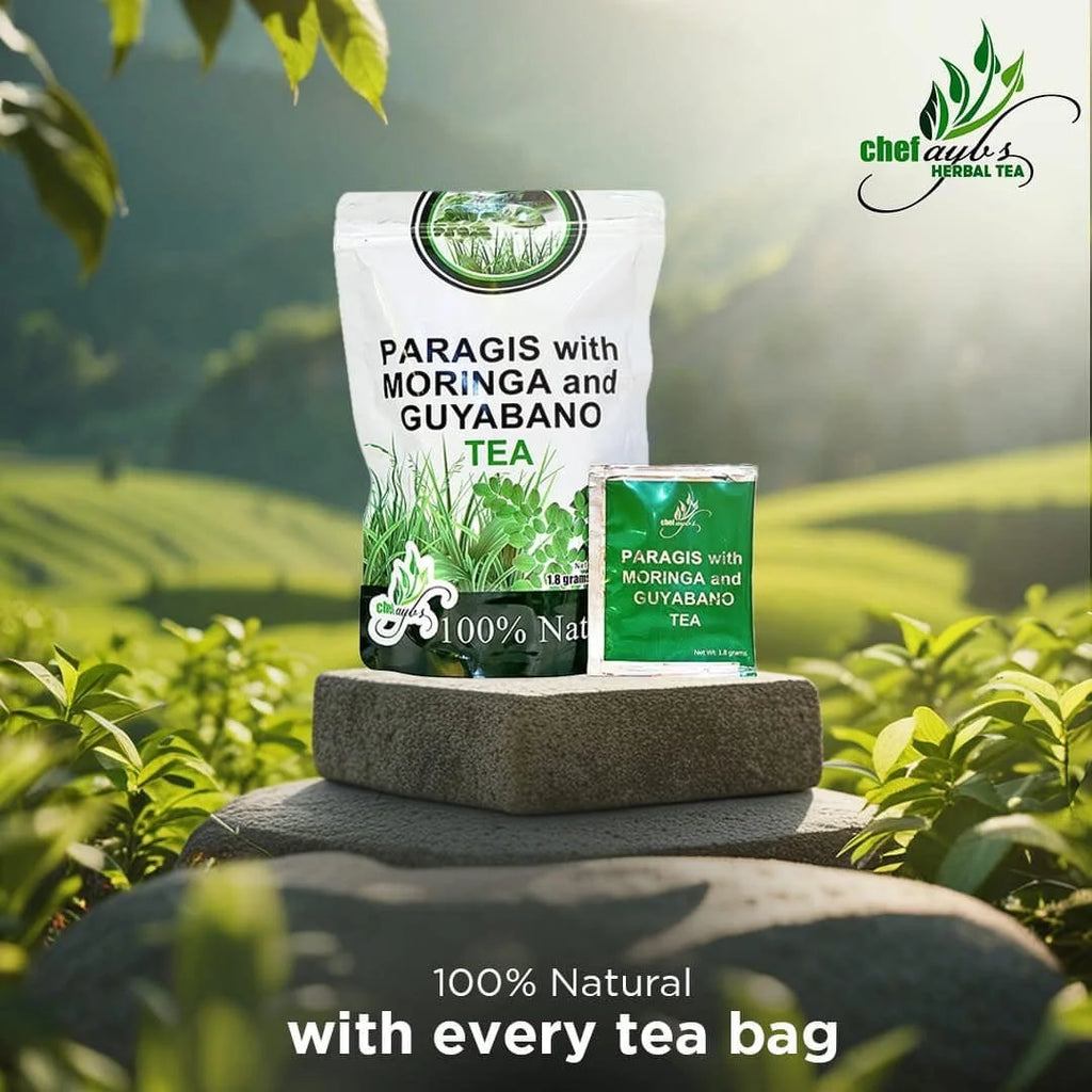 Paragis with Moringa and Guyabano Tea 20 sachets X 1.8grams