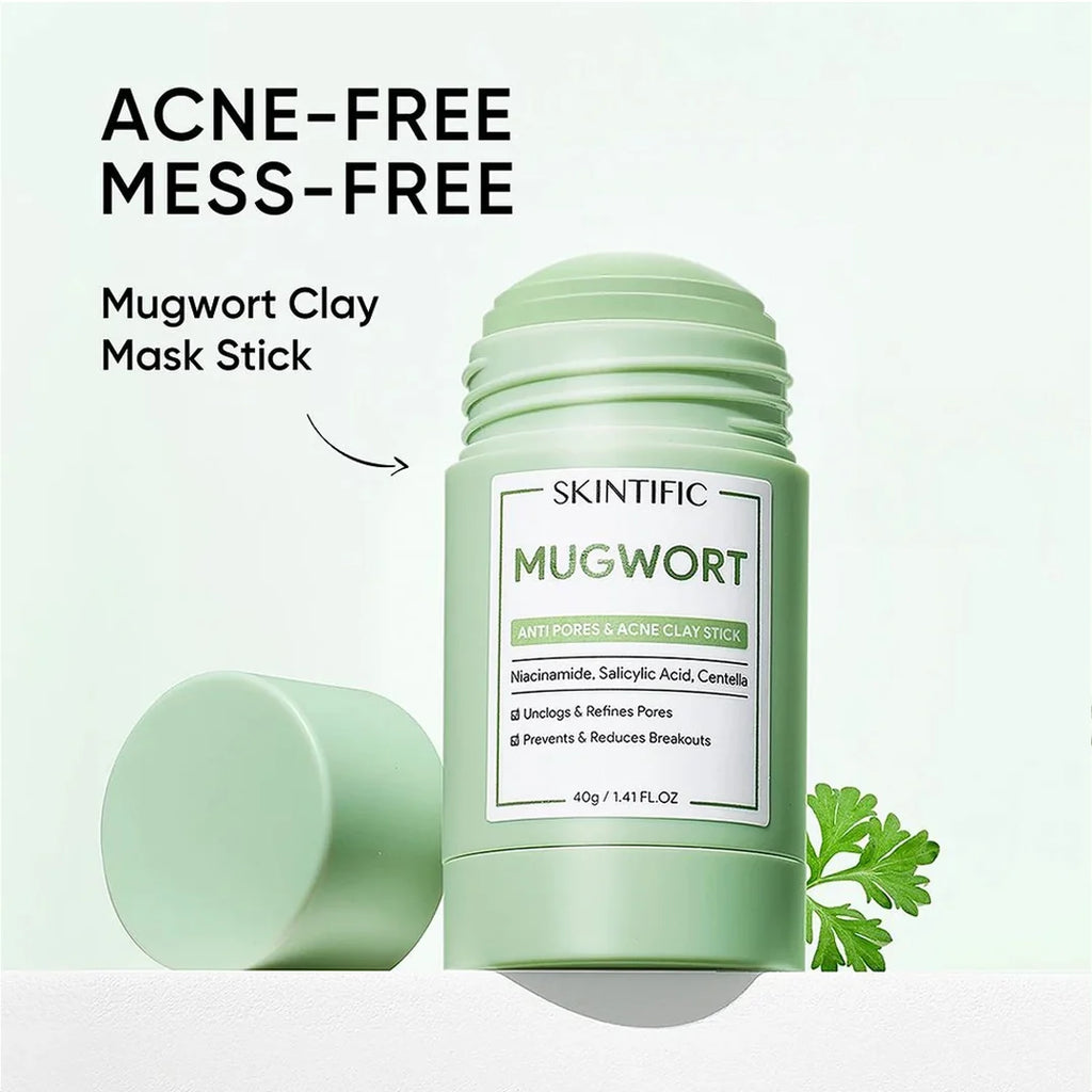 Skintific Clay Stick Bundle (Bright Boost + Mugwort Acne)