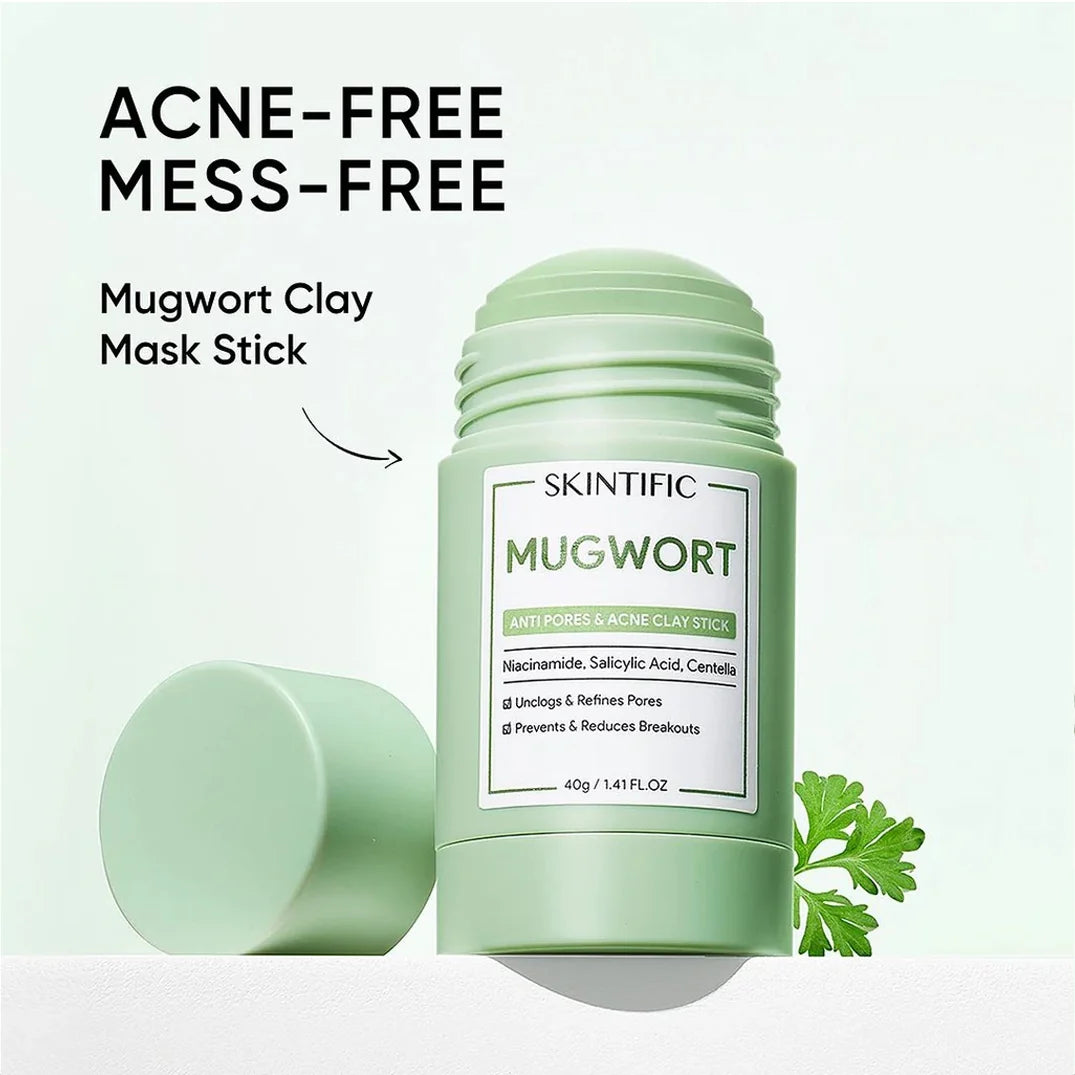 Skintific Clay Stick Bundle (Bright Boost + Mugwort Acne)